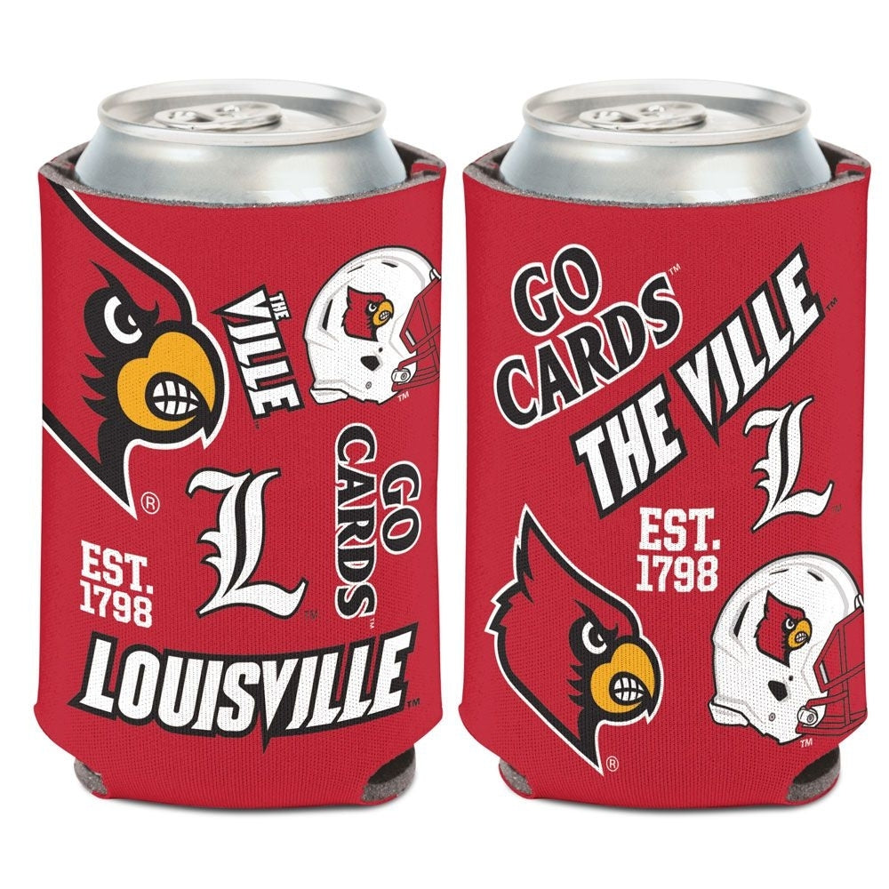 Louisville Cardinals Football Can Cooler