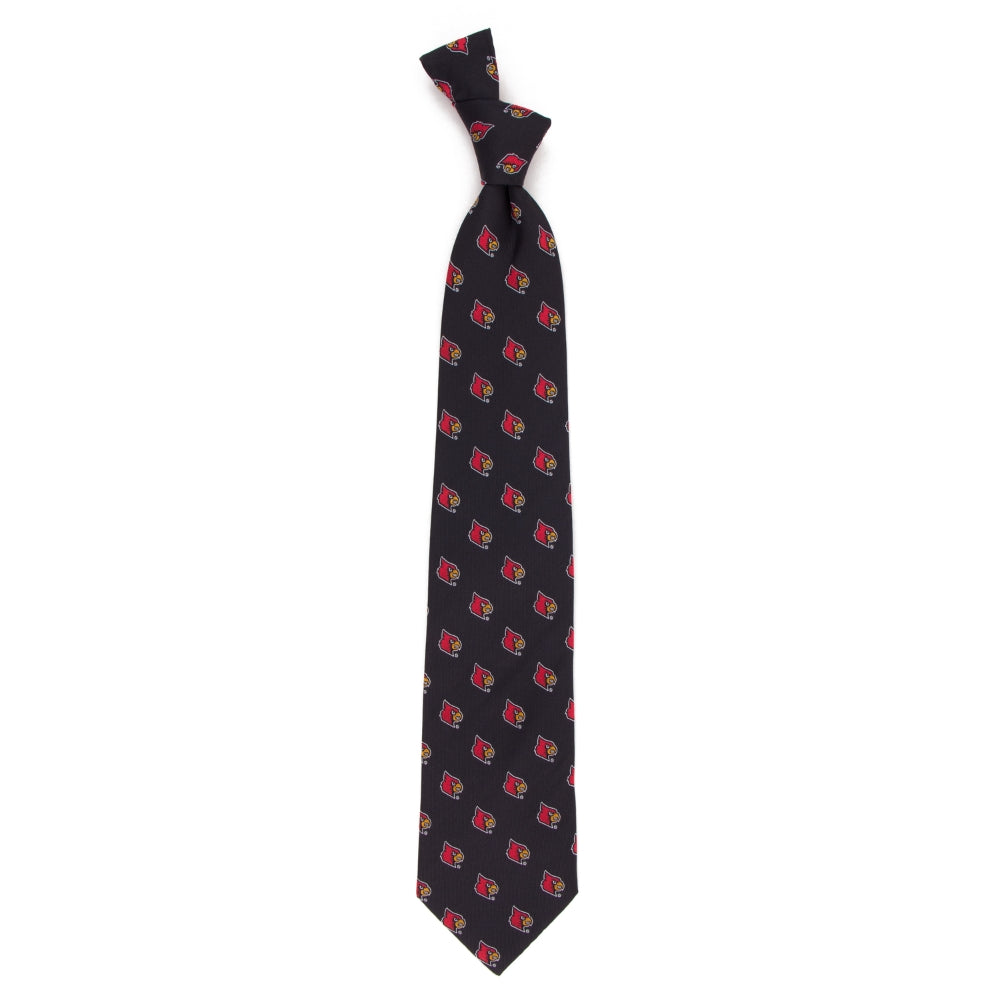 Louisville Cardinals Mascot Logo Tie