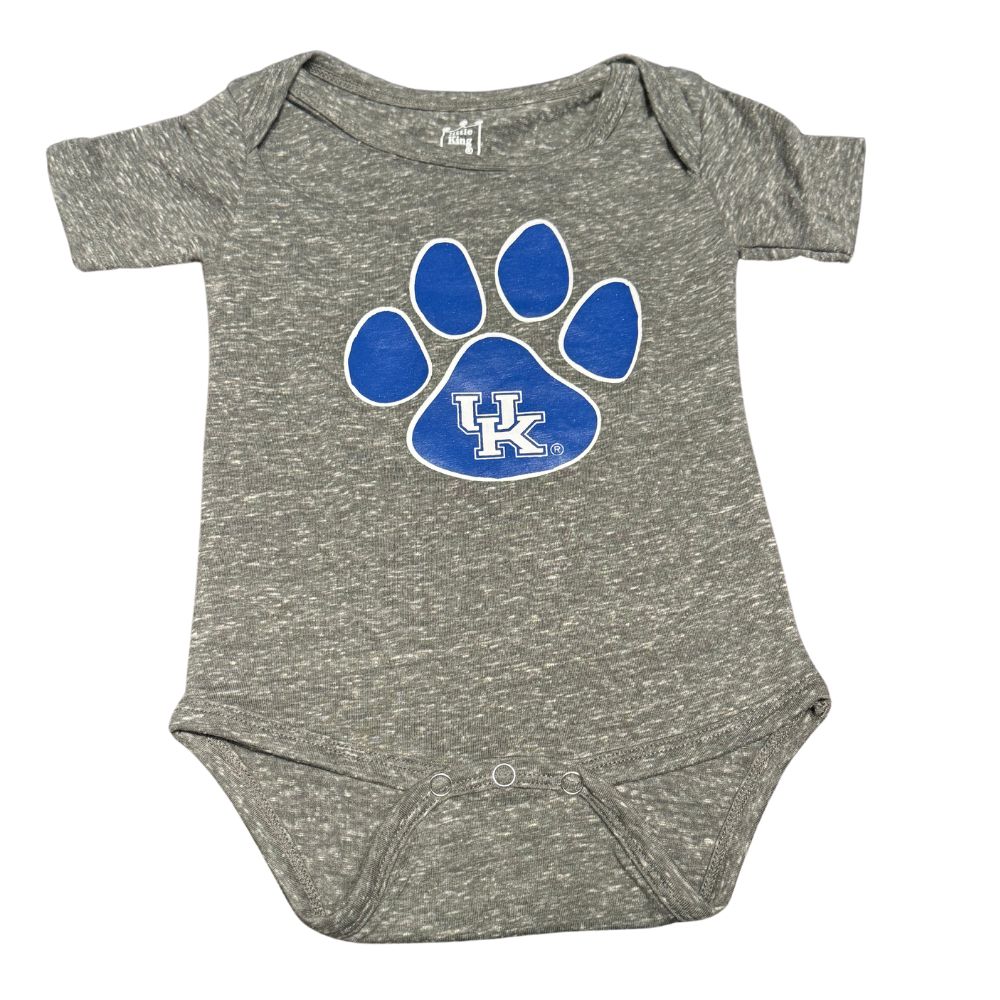 UK Paw Print Knobby Onesie