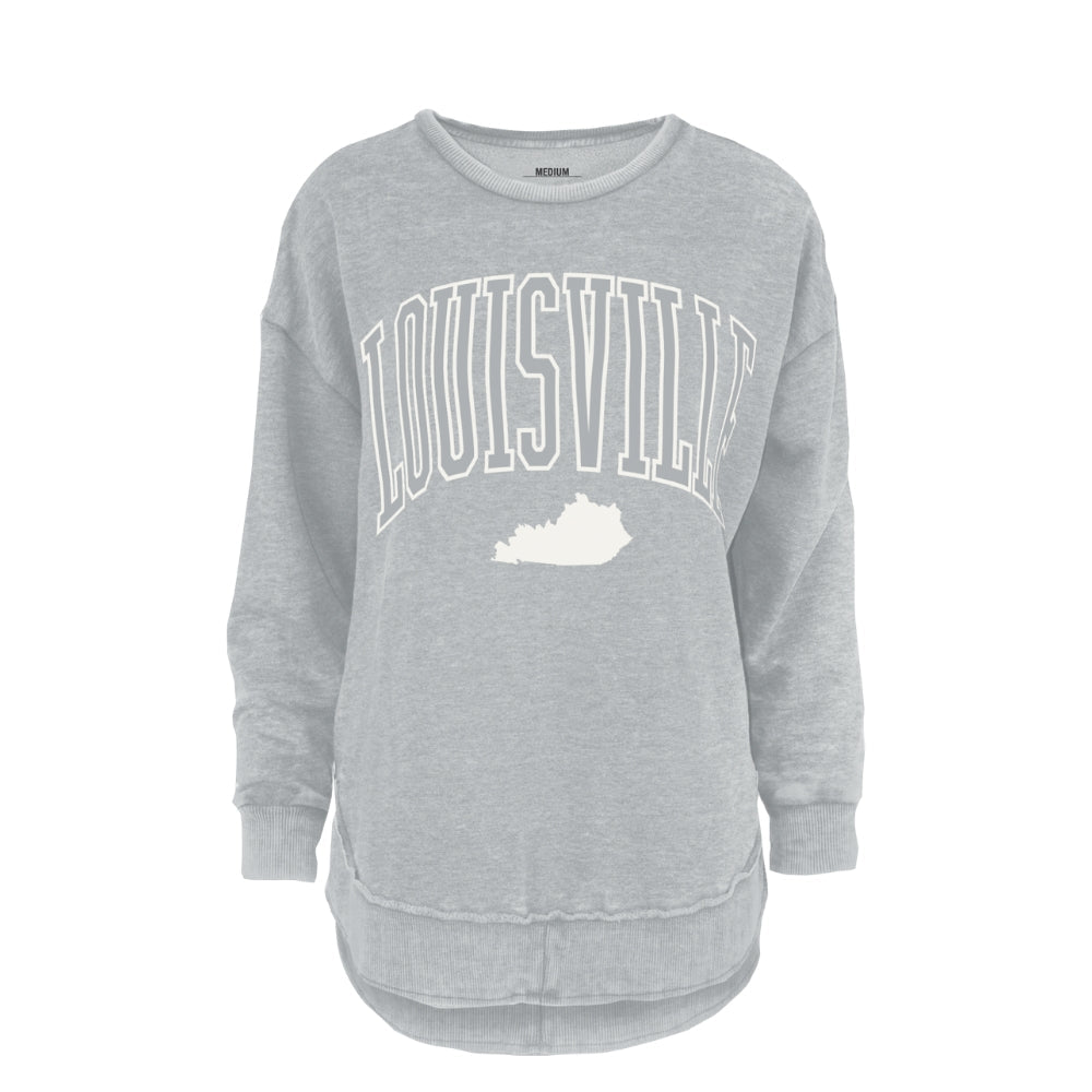 Louisville Oversized Melange Poncho