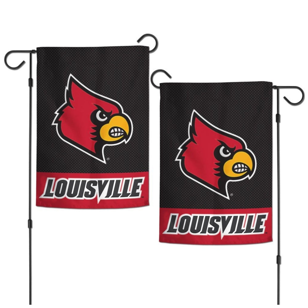 Louisville Cardinals Mascot Garden Flag