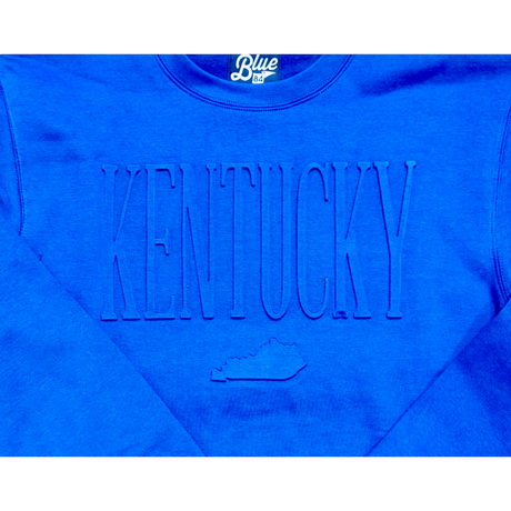 Kentucky State Embossed Crewneck