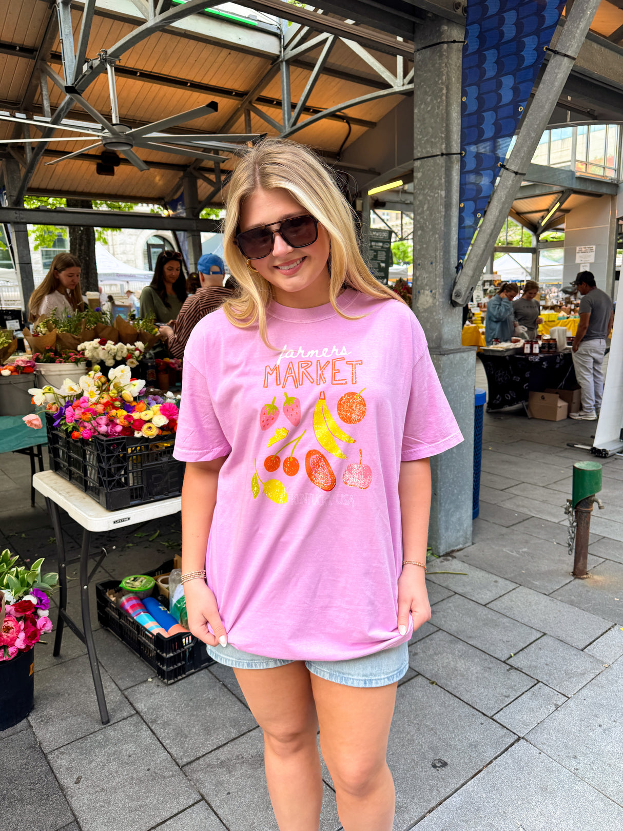 Farmers Market, Kentucky USA Comfort Colors T-Shirt