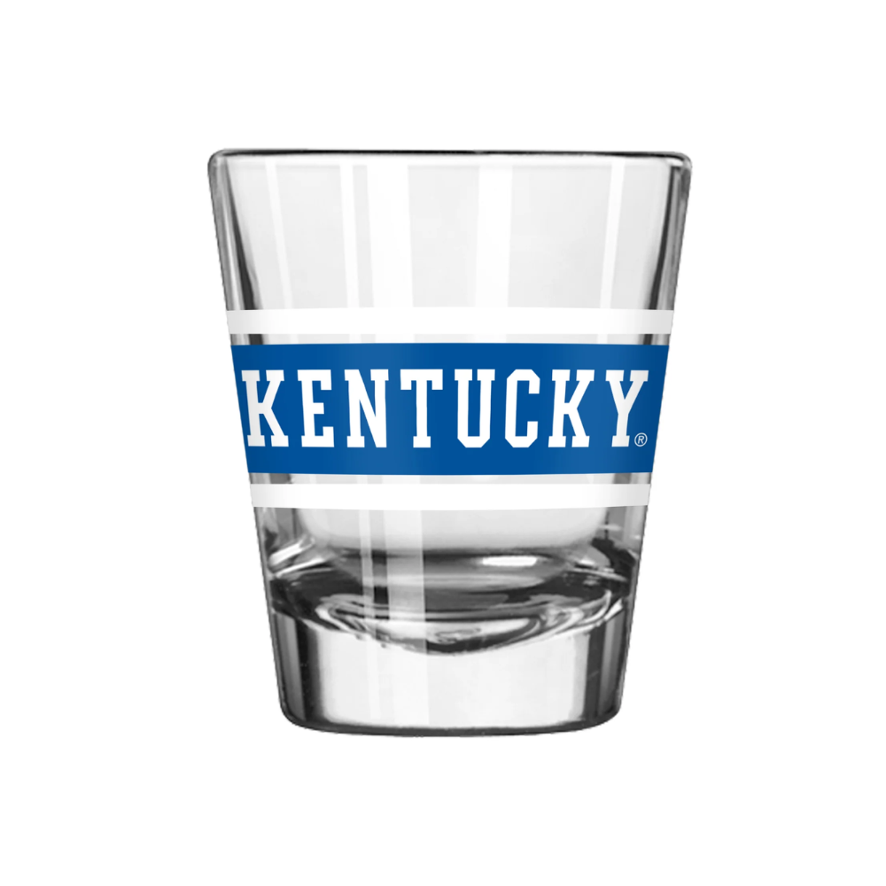 Kentucky Striped Shot Glass