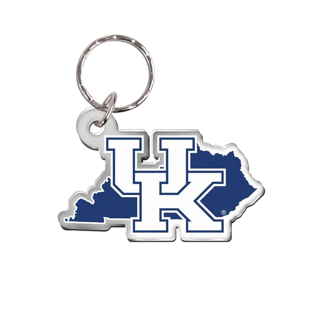 UK Interlock State Keychain