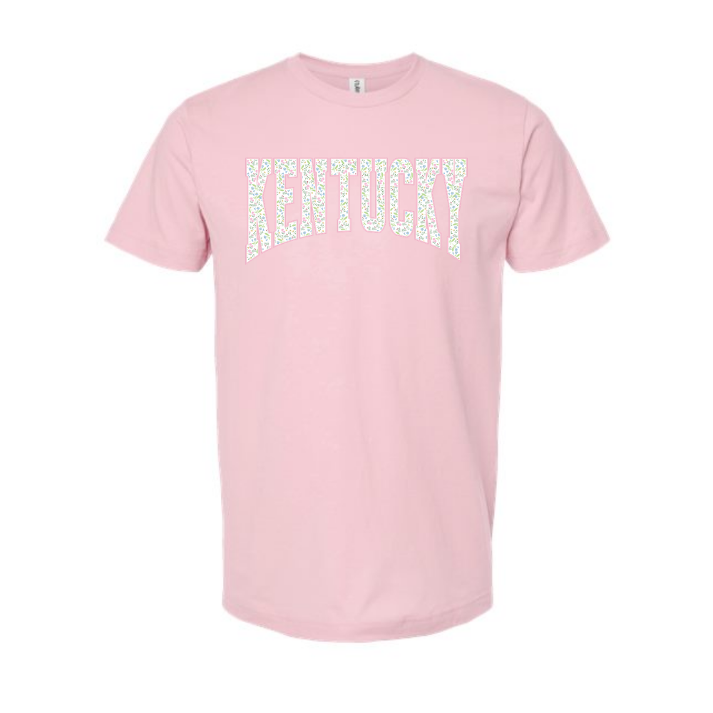 Kentucky Arch Coquette Floral T-Shirt