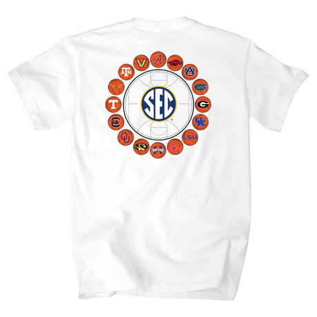 SEC 2024 Basketball 16 Team T-Shirt