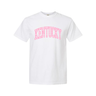 Pink Gingham Arch Comfort Colors T-Shirt