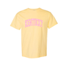 Pink Gingham Arch Comfort Colors T-Shirt