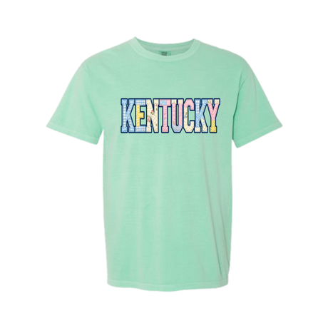 Kentucky Patchwork Quilt Comfort Colors T-Shirt