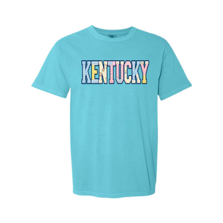 Kentucky Patchwork Quilt Comfort Colors T-Shirt