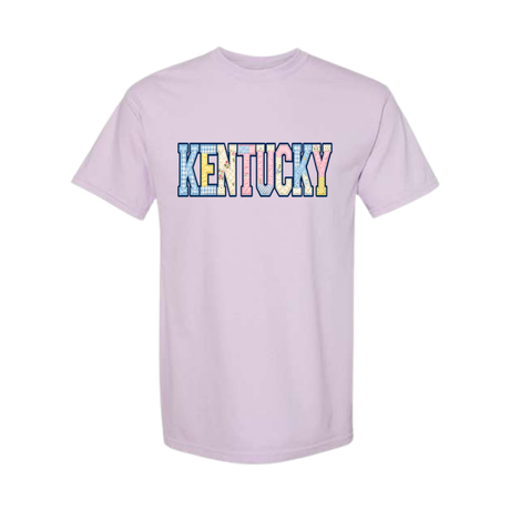 Kentucky Patchwork Quilt Comfort Colors T-Shirt