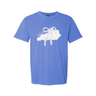 Kentucky Seersucker Bow Comfort Colors T-Shirt