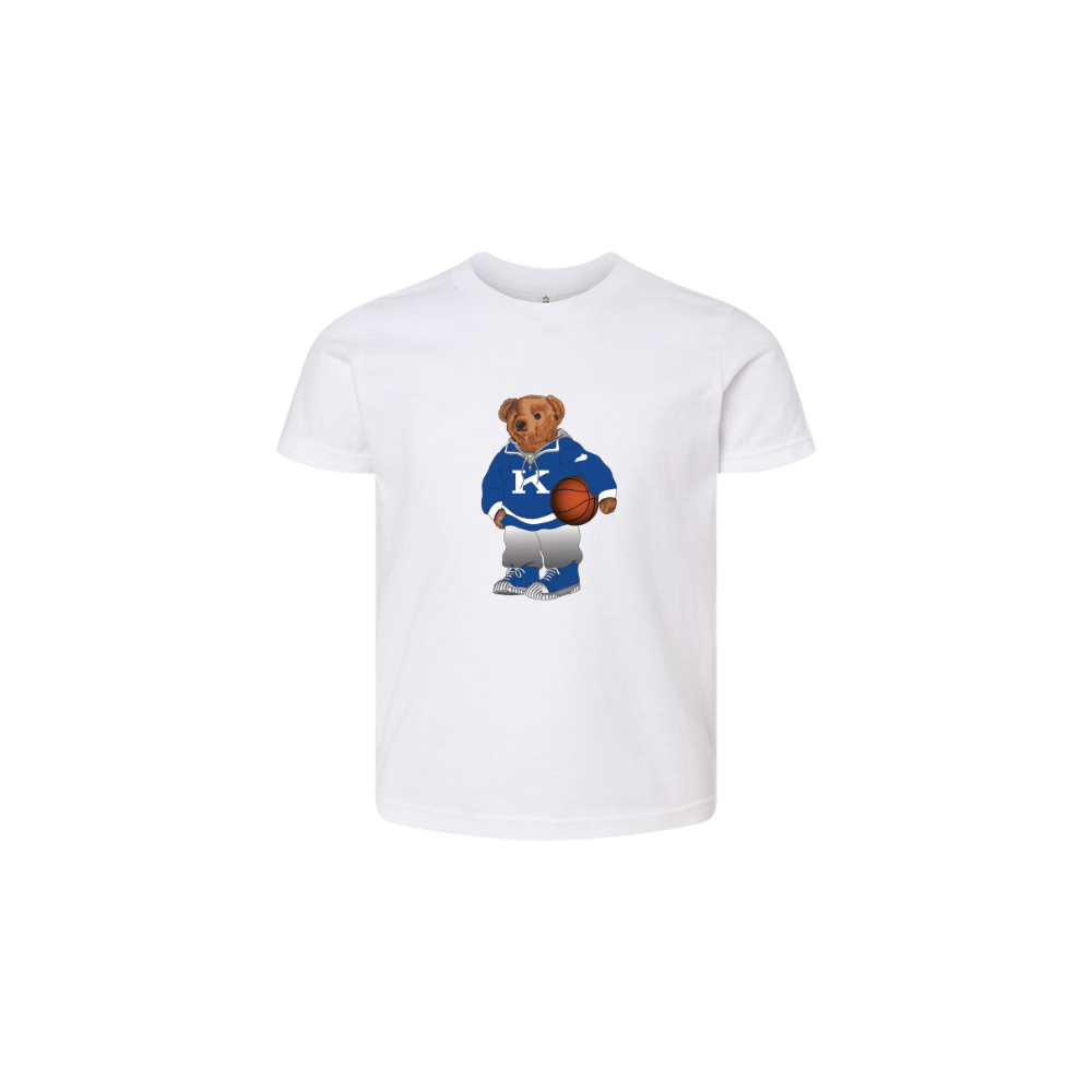 Jumbo K Basketball Bear Youth T-Shirt