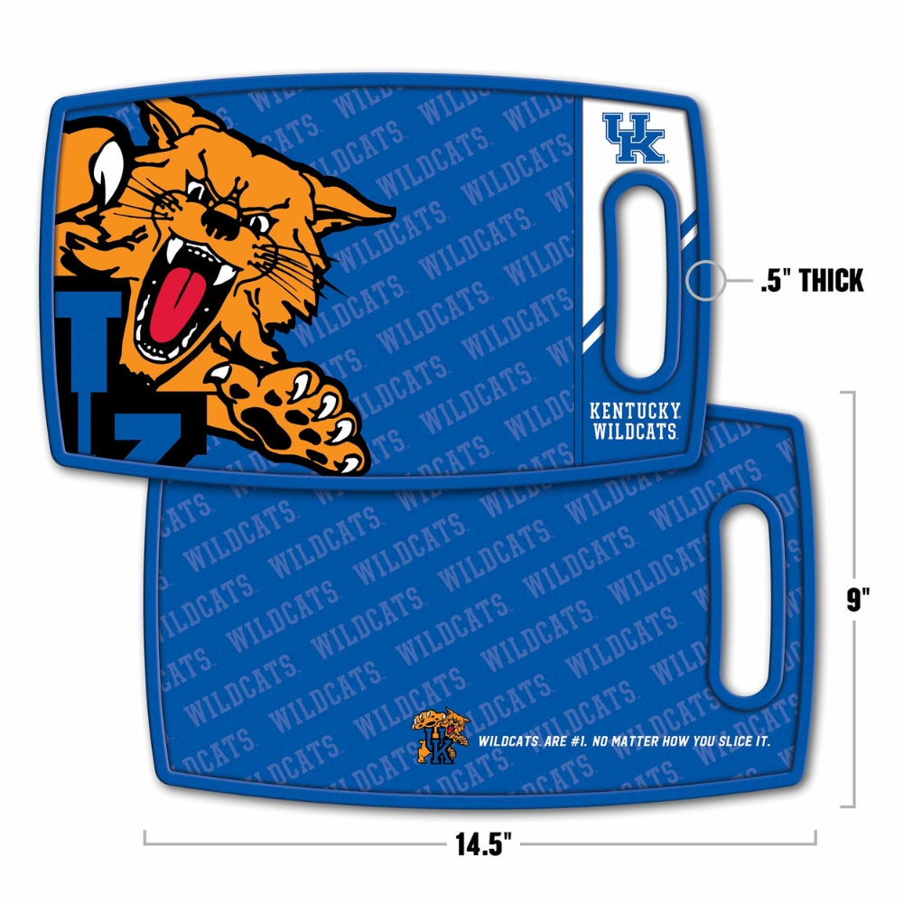 Kentucky Wildcats Mascot Cutting Board