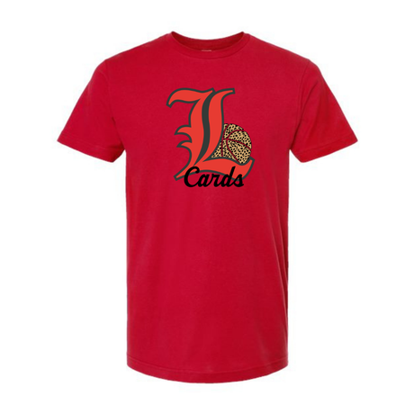 Jumbo L Cards Leopard Basketball T-Shirt