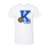 Jumbo K Cats Leopard Basketball T-Shirt