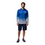 UK Interlock Super Terminal Tackle Ombre Hooded Long Sleeve