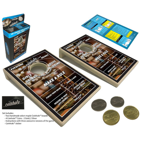 Drinking Game Set Coinhole