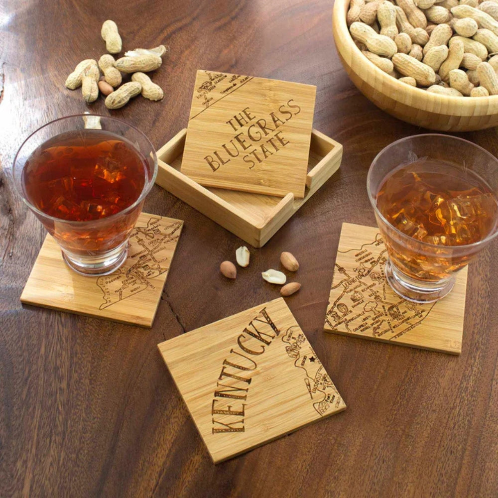 KY 4pc Puzzle Coaster Set