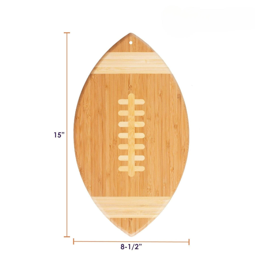 Football Shaped Serving and Cutting Board