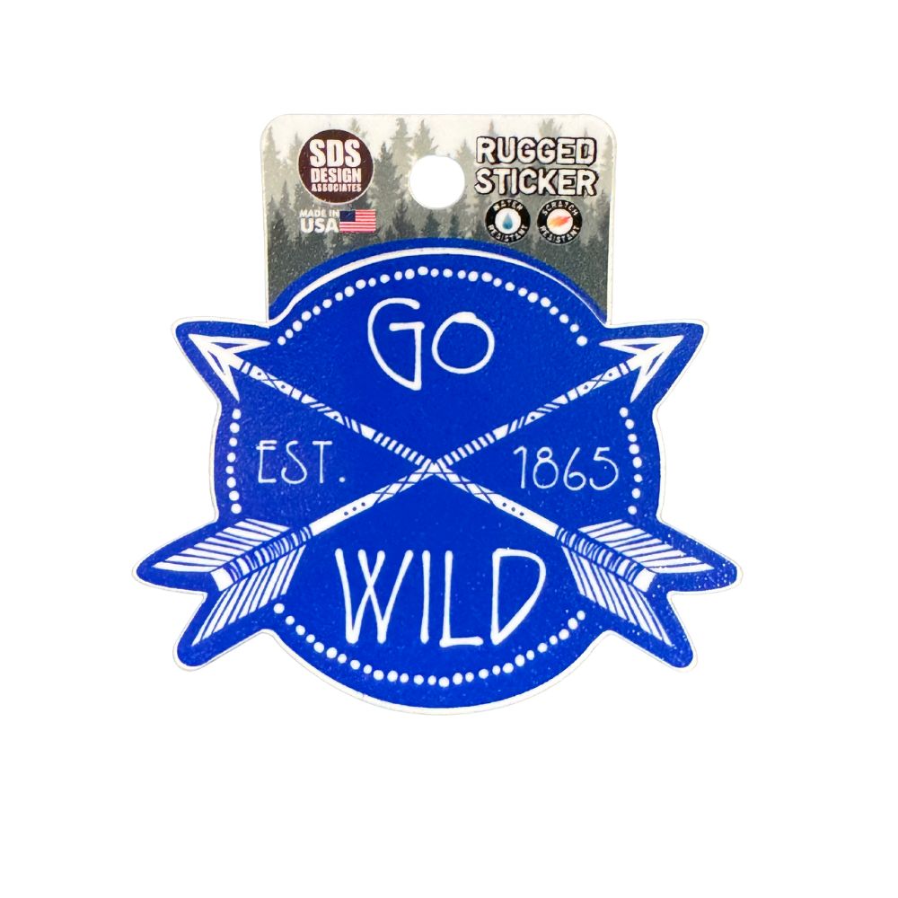 UK Go Wild Sticker