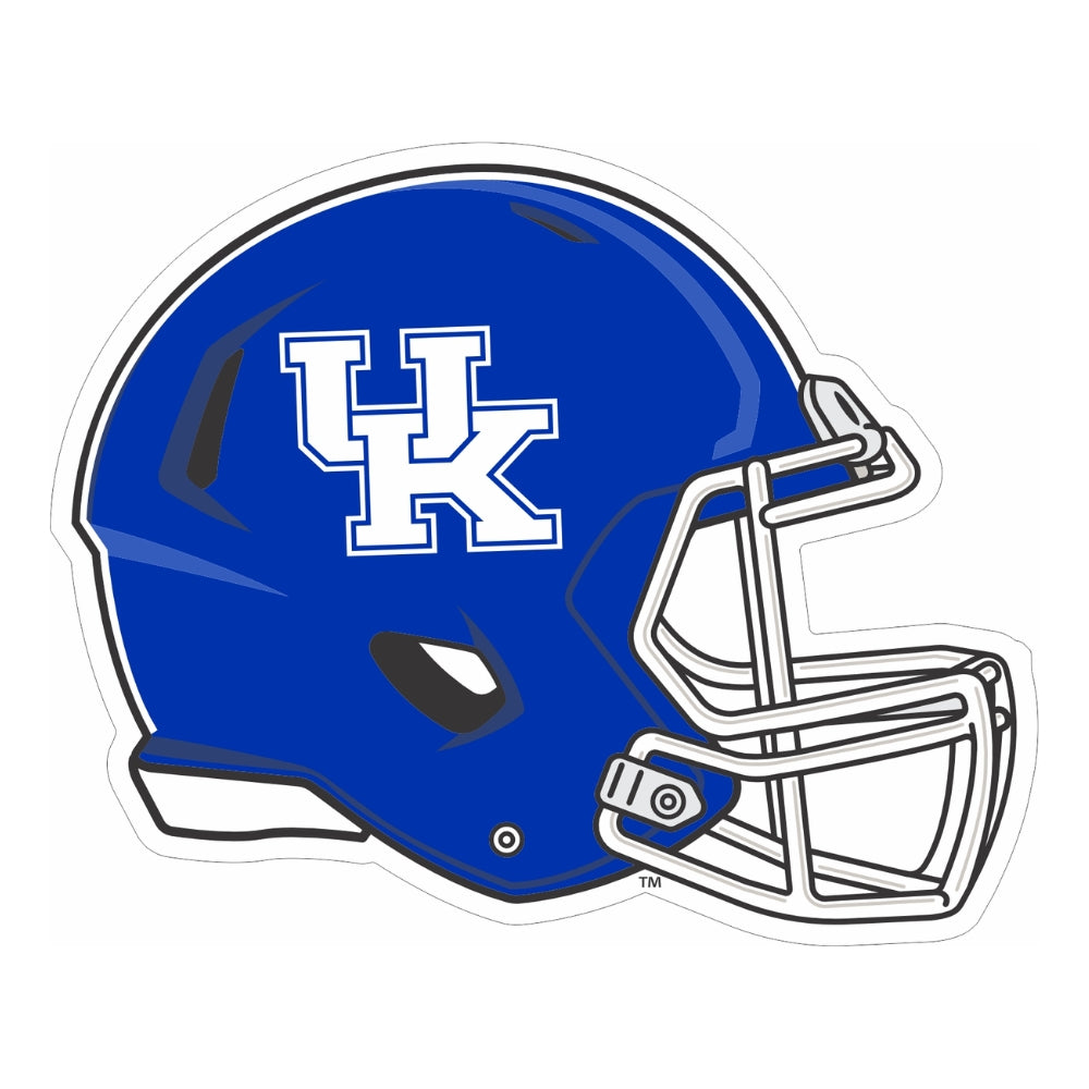 UK Interlock Football Helmet Auto Magnet