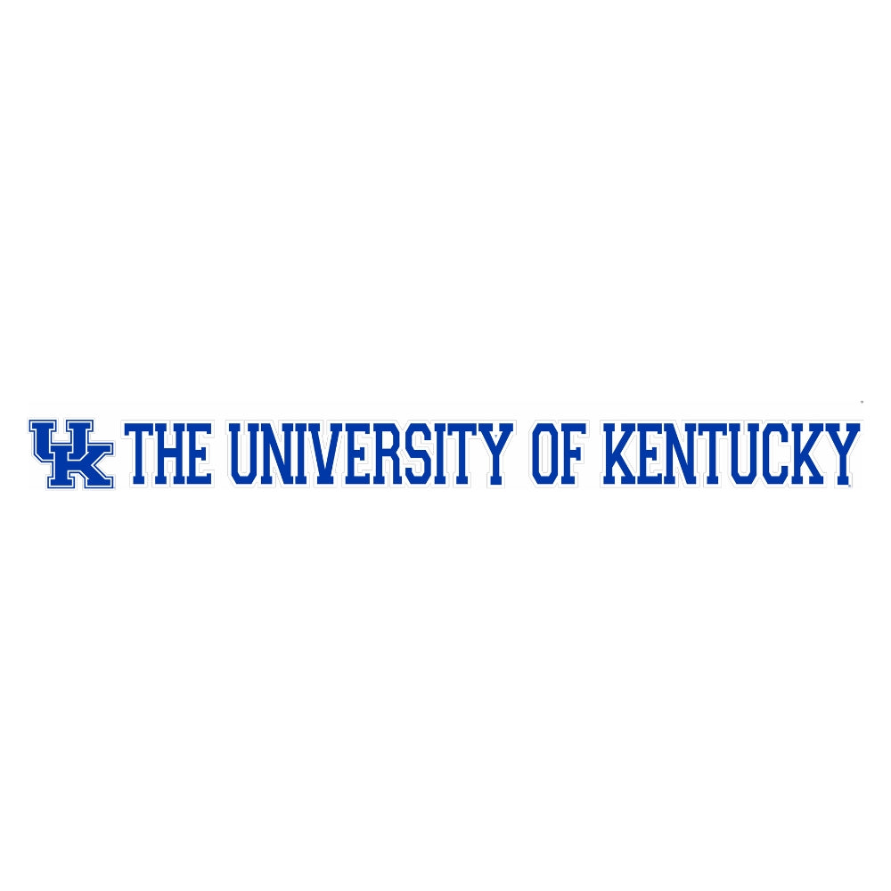 The University of Kentucky UK Decal