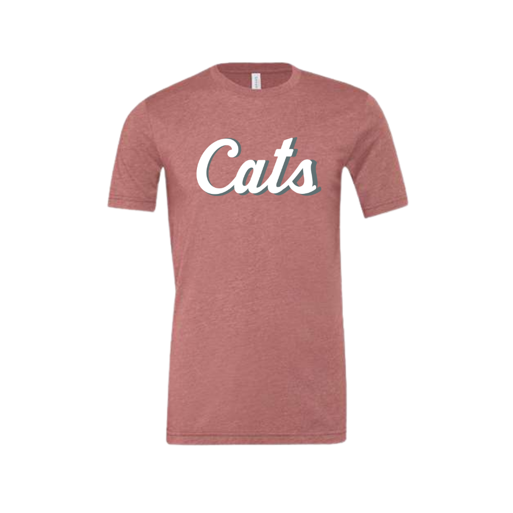 Cats Script T-Shirt