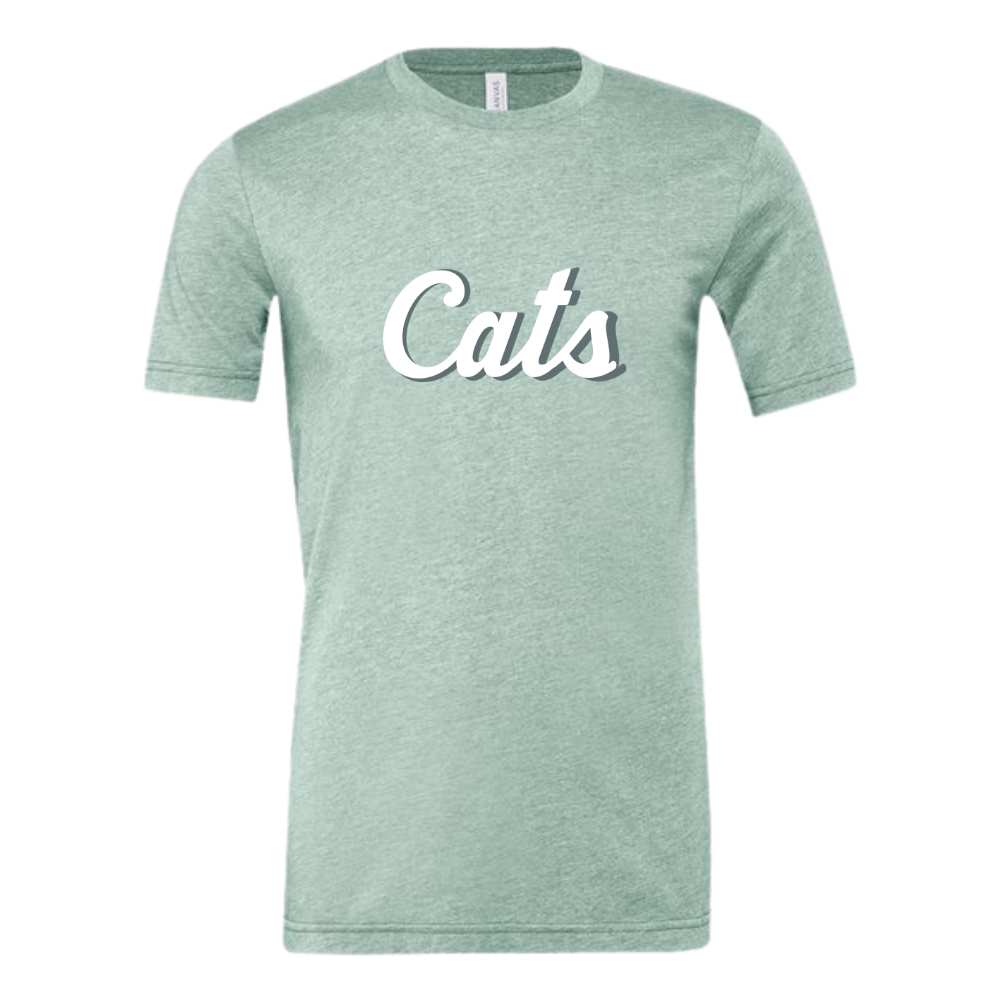 Cats Script T-Shirt