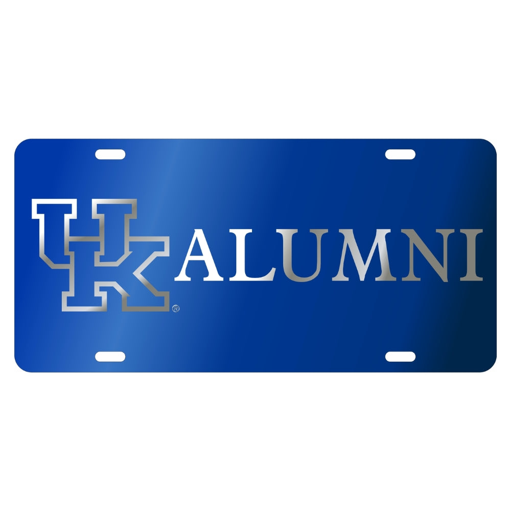 UK Interlock Alumni Mirrored License Plate