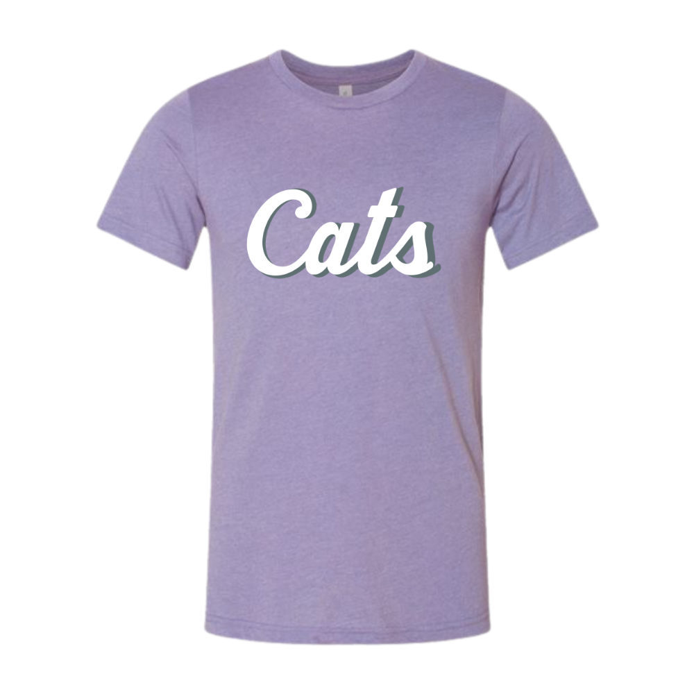 Cats Script T-Shirt