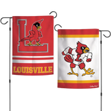 Louisville Cardinals College Vault 2-sided Garden Flag
