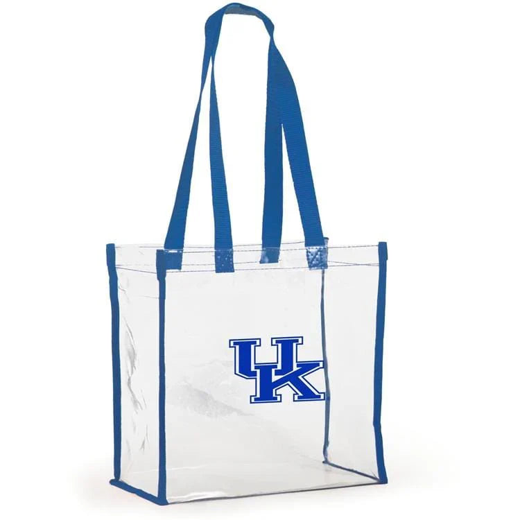 UK Interlock Clear Stadium Tote