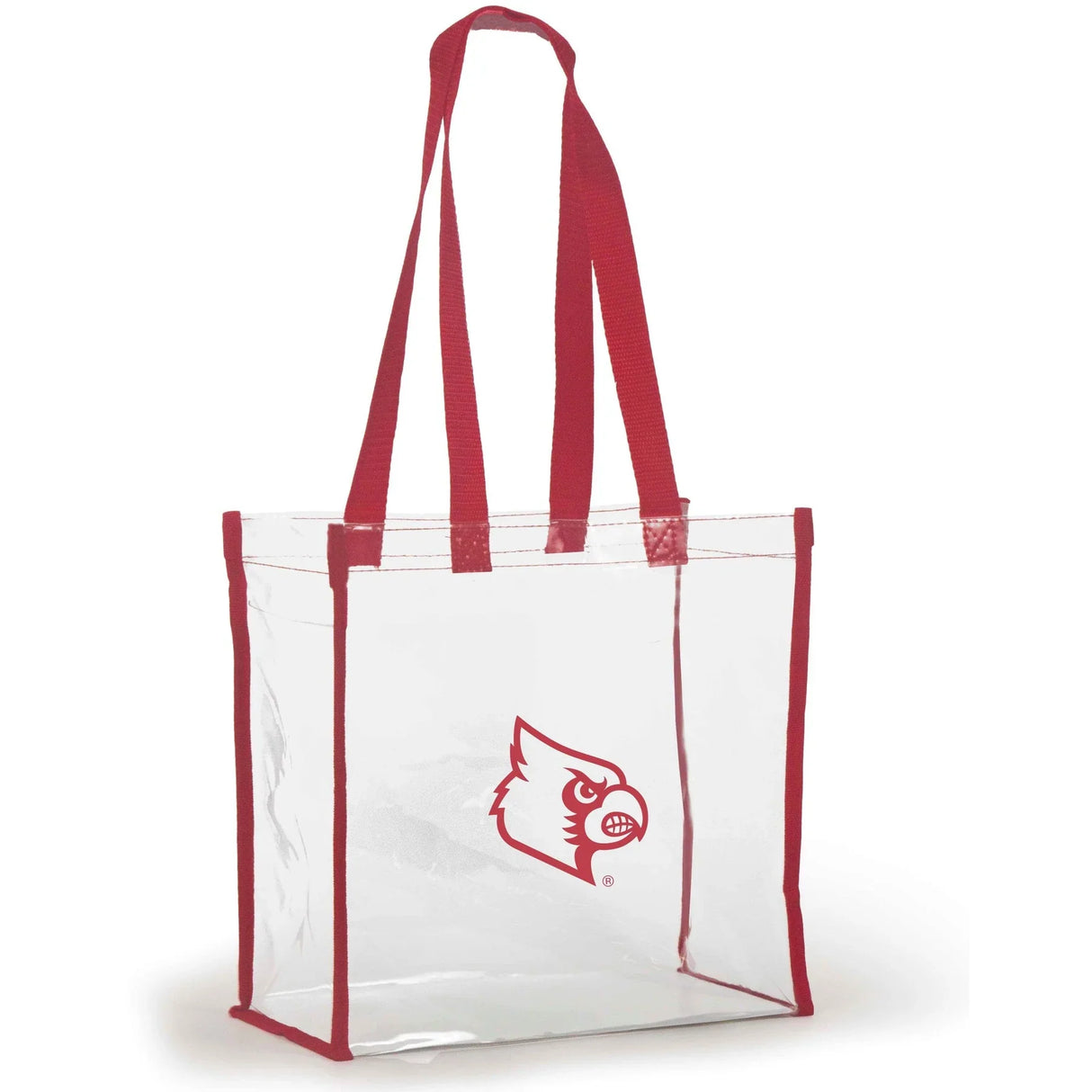 Louisville Cardinal Clear Stadium Tote