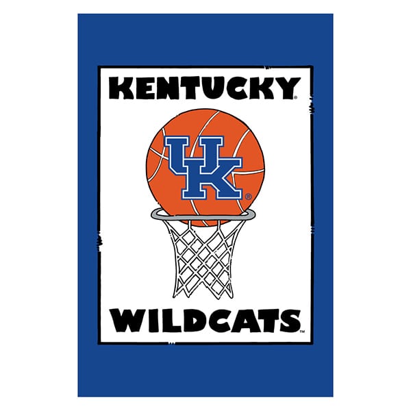 UK Basketball Garden Flag