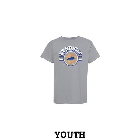 Kentucky Basketball Court Comfort Colors Youth T-Shirt