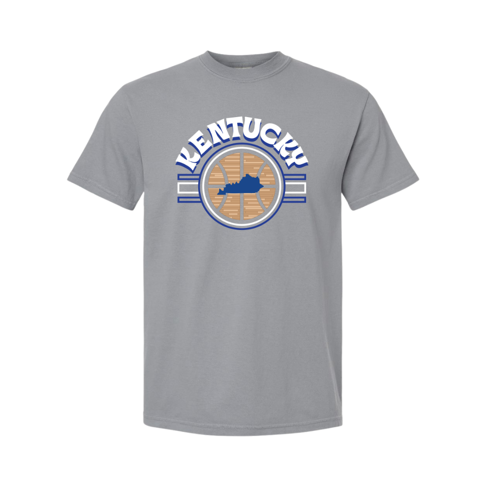 Kentucky Basketball Court Comfort Colors T-Shirt