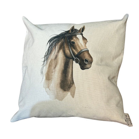 KY Horse Sketch Pillow