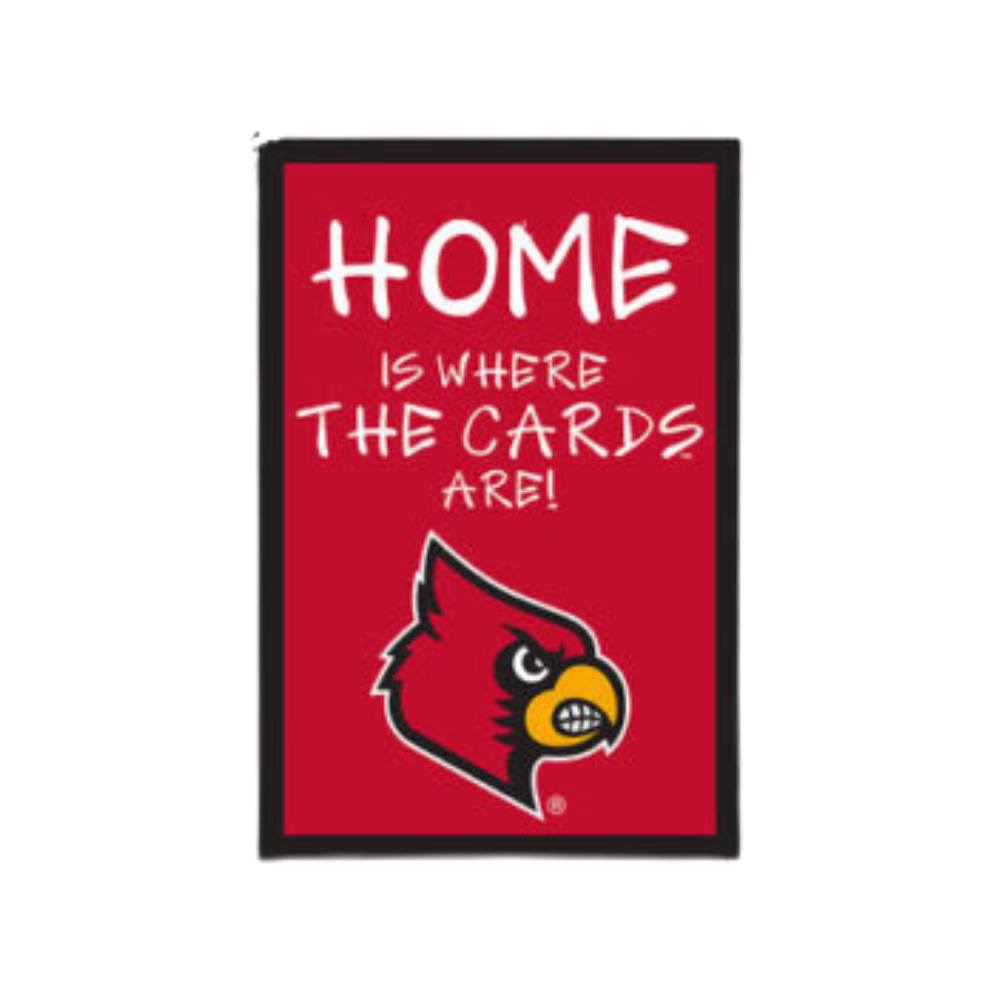 Home is Where the Cards Are Garden Flag