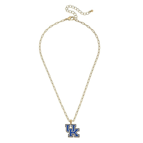 Kentucky Wildcats Enamel Pendant Necklace