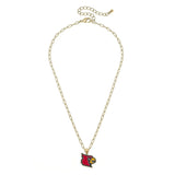 Louisville Cardinals Enamel Pendant Necklace