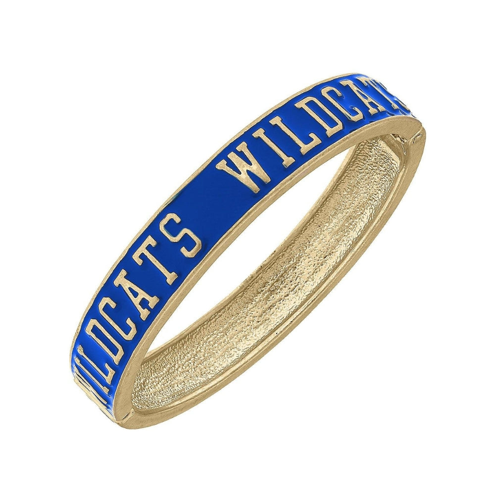 Kentucky Wildcats Enamel Hinge Bangle