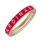 Louisville Cardinals Enamel Hinge Bangle