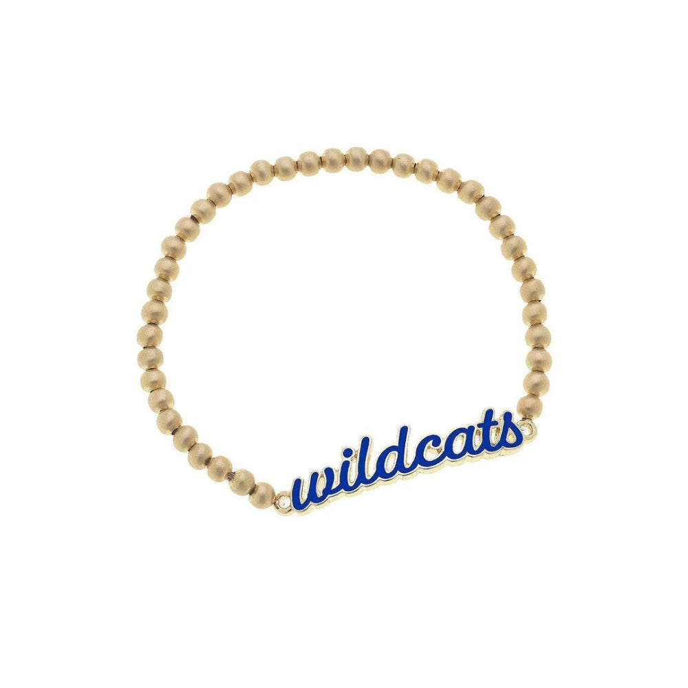 Kentucky Wildcats Enamel Script Stretch Bracelet