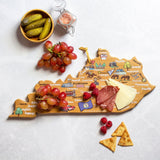 Kentucky State Shaped Icons Cutting Board