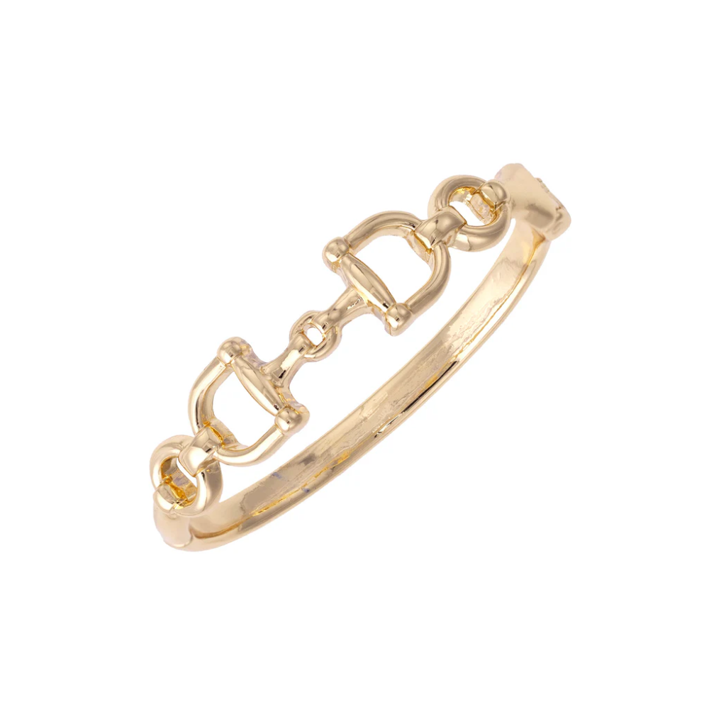 Horsebit Hinge Bangle