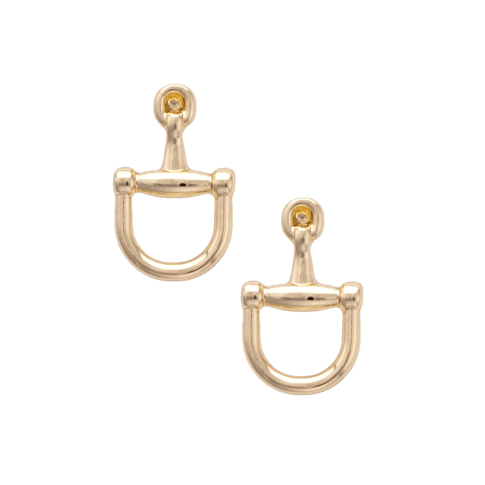 Horsebit Earrings