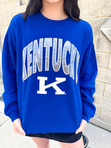 Kentucky K Oversized Crewneck