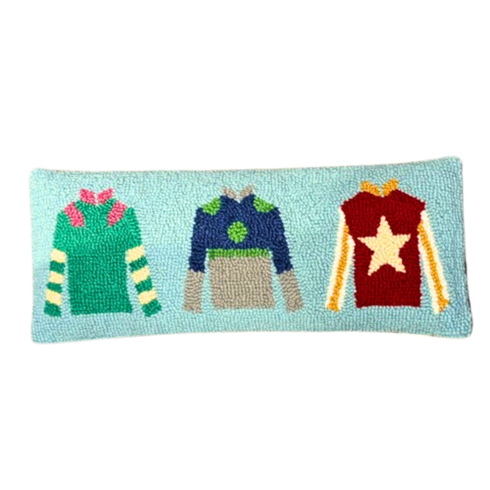 Jockey Silks Hook Pillow Kentucky Branded